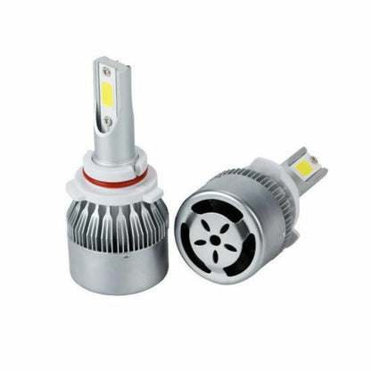 Lampadine led cob fari per auto H11 luce bianca fredda 6000k 12 volt 24 volt luce 360°coppia lampade di ricambio