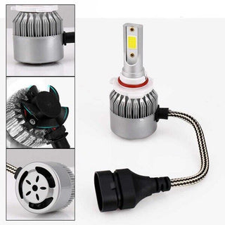 Lampadine led cob fari per auto H11 6000k 12/24V luce 360°