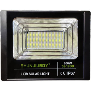 Faro led pannello solare 800W sensore crepuscolare luce 6500k IP66