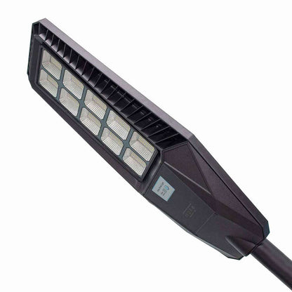 Faro armatura stradale con pannello solare 170 watt lampada fotovoltaico con sensore crepuscolare