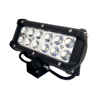Faro 12 led per auto jeep fuoristrada luce di profondità 36 watt IP67
