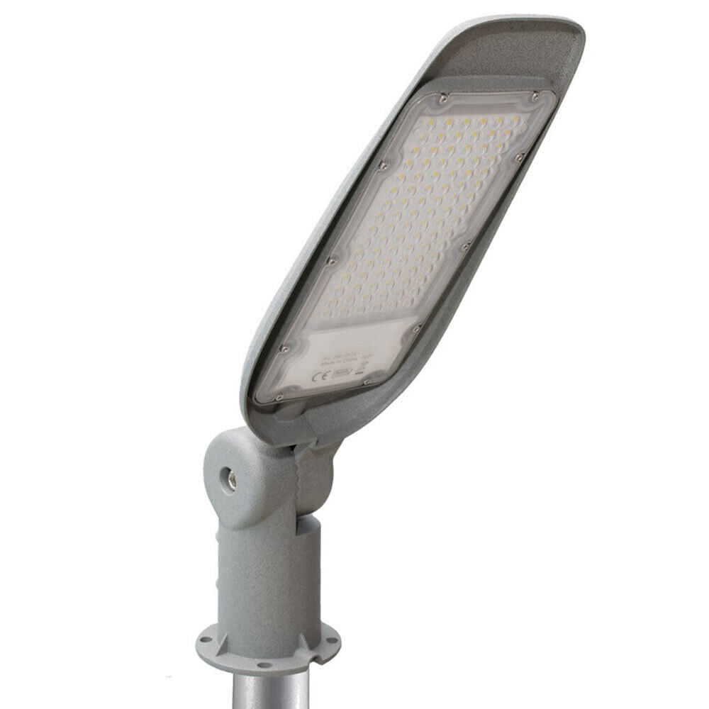 Lampada armatura stradale inclinabile led lampione stradale faro esterno 200 watt luce bianca fredda 6500K IP65