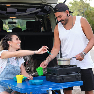 Fornello a gas da campeggio piano cottura bruciatore per casa picnic