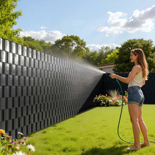 Striscia oscurante frangivista in PVC 19cmx35mt per giardino balcone