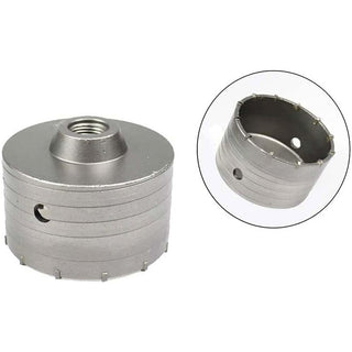 Fresa carotatrice a tazza in acciao ø 110 mm ø foro 22 mm per muro fai da te