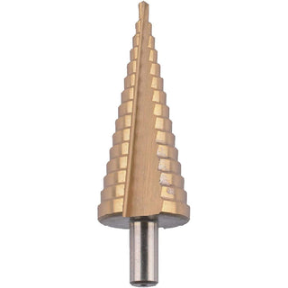 Punta conica per trapano a scalini diametro da 4 a 30 mm fresa a gradini in acciaio hss rivestimento in titanio per fori su acciaio ottone rame alluminio legno