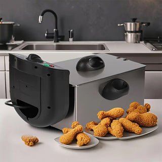 Friggitrice elettrica 2000 watt con cestello capacità 3 Litri 190°