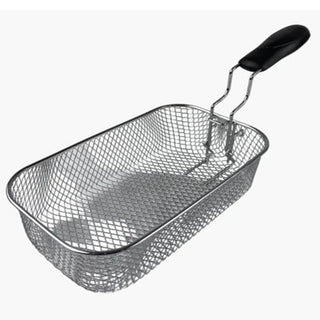 Friggitrice elettrica 2000 watt con cestello capacità 3 Litri 190°