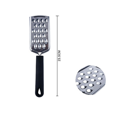 Grattugia manuale per scaglie di formaggio verdure cioccolato in acciaio manico antiscivolo