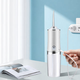 Idropulsore dentale portatile igiene orale 3 modalità 4 getti USB
