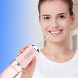 Idropulsore dentale portatile igiene orale 3 modalità 4 getti USB