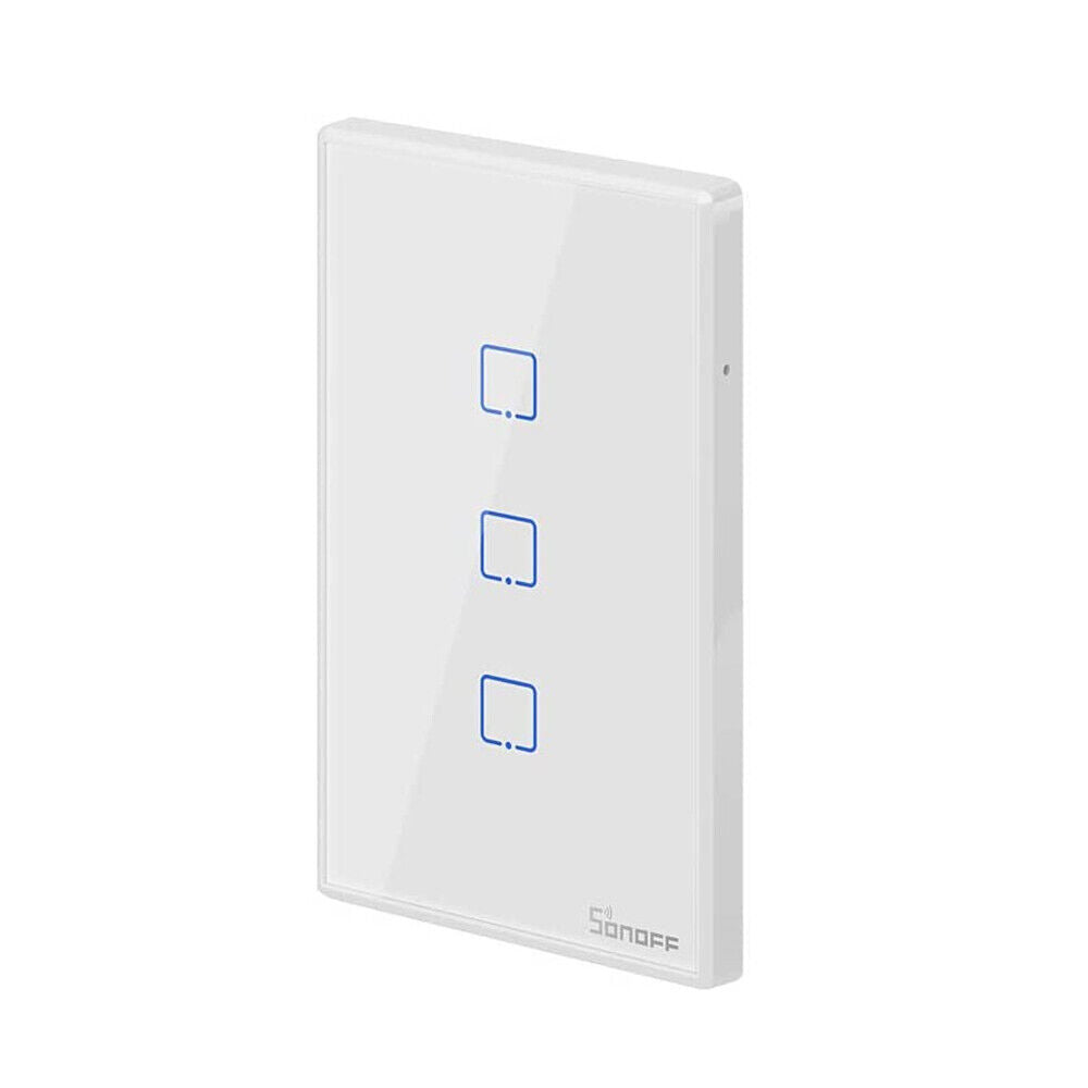 Interruttore Son/Off smart 3 canale controller da remoto wireless wifi placca touch domotica