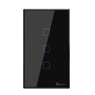 Interruttore smart 3 canale wireless WiFi touch e controllo remoto