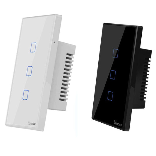 Interruttore Son/Off smart 3 canale controller da remoto wireless wifi placca touch domotica