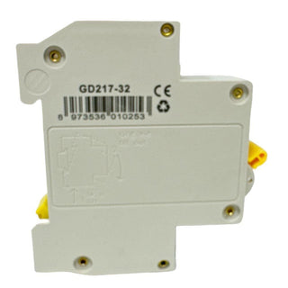 Interruttore magnetotermico salvavita 1P+N 6kA per quadro da 10 a 32A