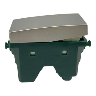 Interruttore unipolare luce 16AX 250VAC compatibile con vimar plana