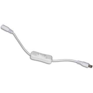 Interruttore On Off per strip led connettore jack 5mm F/M 12/24V