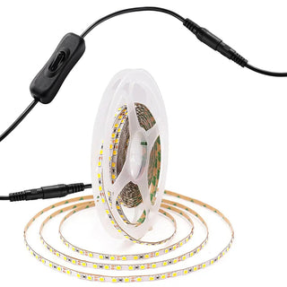 Interruttore On Off per strip led connettore jack 5mm F/M 12/24V