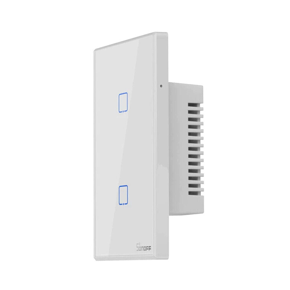 Interruttore Son/Off smart 2 canale controller da remoto wireless wifi placca touch domotica