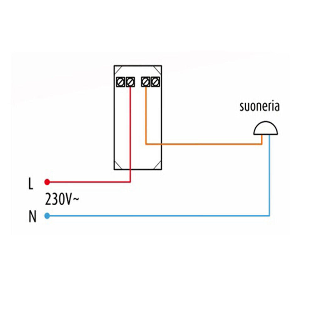 Pulsante unipolare compatibile con vimar plana interruttore relè 10A 250V invertitore deviatore campanello