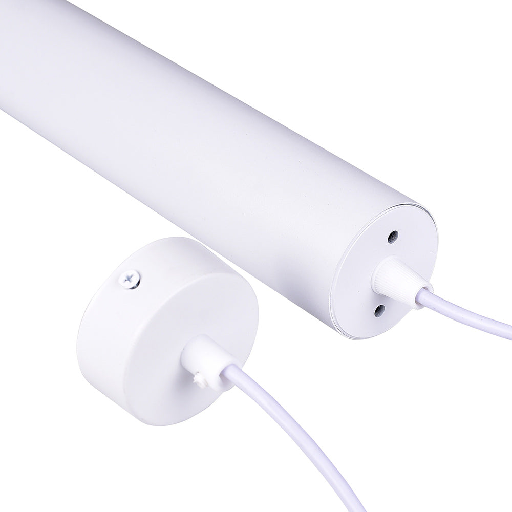 Lampadario a sospensione di forma cilindrica lampada pendente con attacco GU10 punto luce
