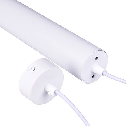 Lampadario a sospensione di forma cilindrica lampada pendente con attacco GU10 punto luce