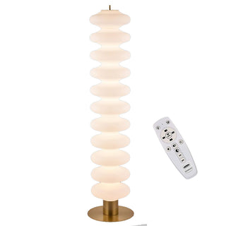 Lampada led da terra 43W decorativa CCT con telecomando e App