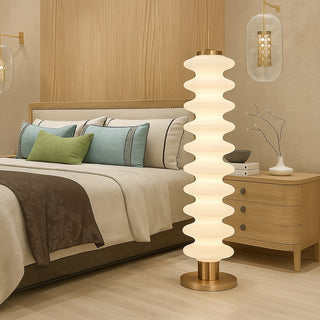 Lampada led da terra 43W decorativa CCT con telecomando e App