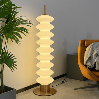 Lampada led da terra 43W decorativa CCT con telecomando e App