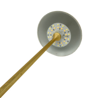 Lampada bistrot touch da tavolo a led ricaricabile usb  lume decorativo tripla colorazione di luce