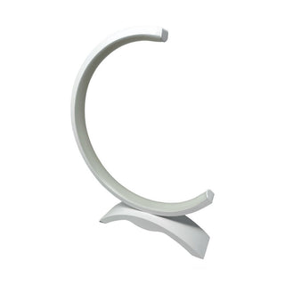 Lume da comodino a led 9 watt stilizzata mezza luna illuminazione casa