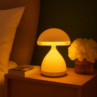 Lampada led a fungo touch 7 colori dimmerabile da comodino USB