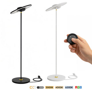 Lampada piantana 48 watt tecnologia CCT + RGB orientabile 360°