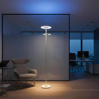 Lampada piantana 48 watt tecnologia CCT + RGB orientabile 360°