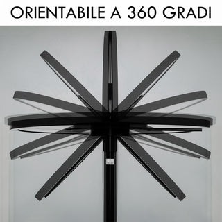 Lampada piantana 48 watt tecnologia CCT + RGB orientabile 360°