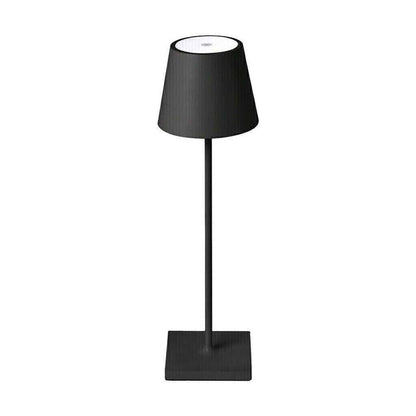 Lampada bistrot touch da tavolo a led ricaricabile usb 5 watt lume decorativo tripla colorazione di luce