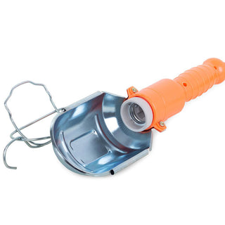 Lampada officina E27 cavo da 5 10 15 metri interruttore on off gancio