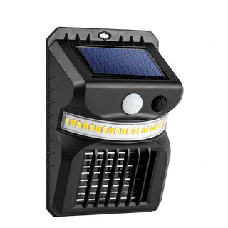 Applique a pannello solare sensore di movimento lampada uv zanzariera