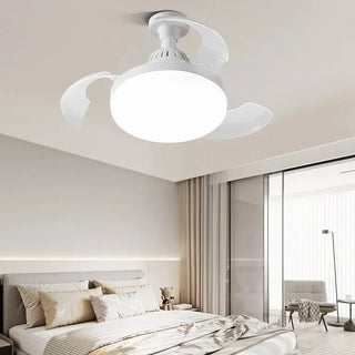 Lampadina E27 led 22W tecnologia CCT ventilatore da 10W con telecomando.