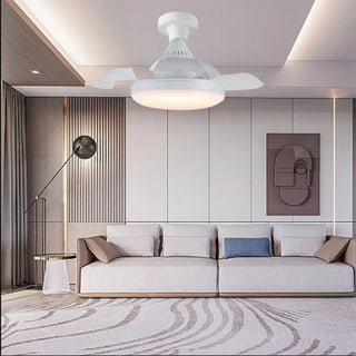 Lampadina E27 led 22W tecnologia CCT ventilatore da 10W con telecomando.