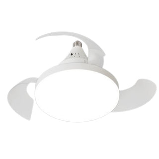 Lampadina E27 led 22W tecnologia CCT ventilatore da 10W con telecomando.