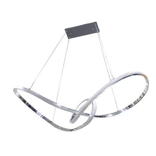 Lampadario led a forma di fiocco 38 watt CCT 3 temperature di luce