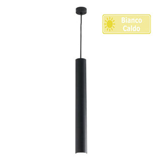 Lampadario da soffitto a led 3 watt punto luce di forma cilindrica