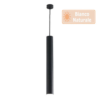 Lampadario da soffitto a led 3 watt punto luce di forma cilindrica