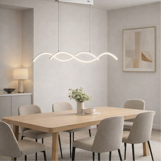 Lampadario led a sospensione 25 watt CCT switch  lampada twist bianco