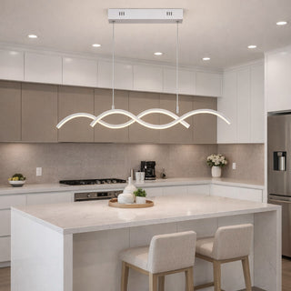 Lampadario led a sospensione 25 watt CCT switch  lampada twist bianco