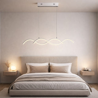 Lampadario led a sospensione 25 watt CCT switch  lampada twist bianco