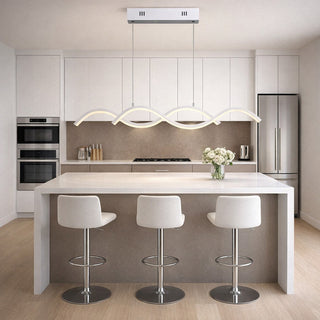 Lampadario led a sospensione 25 watt CCT switch  lampada twist bianco