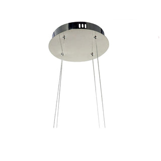 Lampadario led moderno intrecciato 60 watt cct 3 colorazione di luce