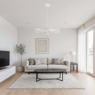 Lampadario da soffitto pendente a sospensione rotondo traforato E27